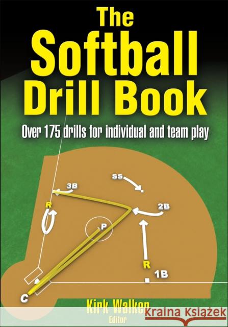 The Softball Drill Book Kirk Walker 9780736060707 Human Kinetics Publishers