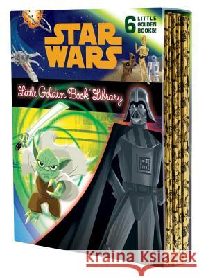 The Star Wars Little Golden Book Library (Star Wars): The Phantom Menace; Attack of the Clones; Revenge of the Sith; A New Hope; The Empire Strikes Ba Various 9780736434706 Golden Books