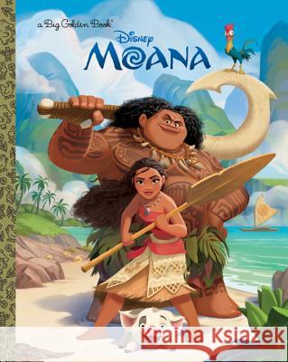 Moana Big Golden Book Random House Disney                      Random House Disney 9780736436021 Random House Disney