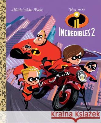 Incredibles 2 Little Golden Book (Disney/Pixar Incredibles 2) Rh Disney                                Rh Disney 9780736438551 Random House Disney