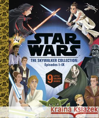 Star Wars Episodes I - IX: A Little Golden Book Collection (Star Wars) Golden Books                             Golden Books 9780736441919 Golden Books