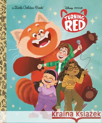 Disney/Pixar Turning Red Little Golden Book Golden Books                             Golden Books 9780736442602 Random House Disney