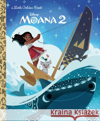 Disney Moana 2 Little Golden Book Golden Books                             Disney Storybook Art Team 9780736444910