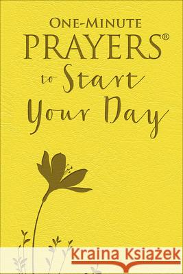 One-Minute Prayers to Start Your Day Hope Lyda 9780736973779
