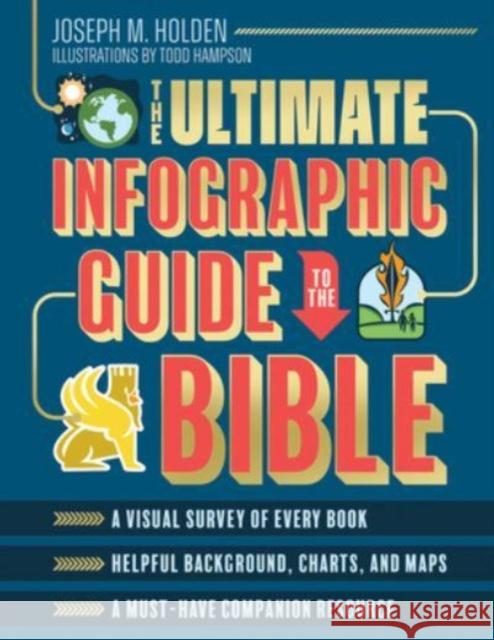 The Ultimate Infographic Guide to the Bible: *A Visual Survey of Every Book *Helpful Background, Charts, and Maps *A Must-Have Companion Resource Holden, Joseph M. 9780736982740