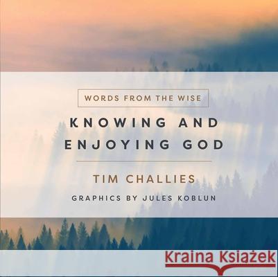Knowing and Enjoying God Challies, Tim 9780736983853 Harvest House Publishers