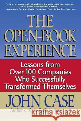 The Open-book Experience John Case 9780738200408 Basic Books