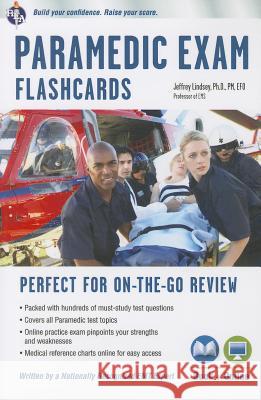 Paramedic Flashcard Book + Online Jeffrey Lindsey 9780738611778 Research & Education Association