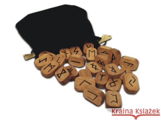 Wooden Runes Lo Scarabeo 9780738713960 Llewellyn Publications