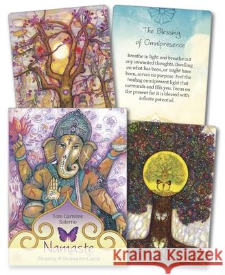 Namaste Blessing & Divination Cards Toni Carmine Salerno 9780738749228 Llewellyn Publications