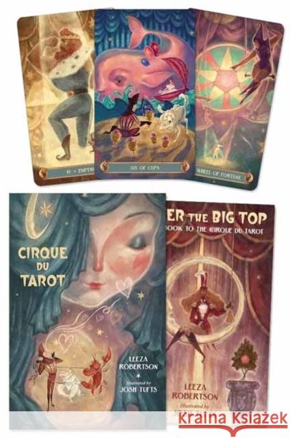 Cirque Du Tarot Leeza Robertson Michael Joshua Tufts 9780738764085 Llewellyn Publications