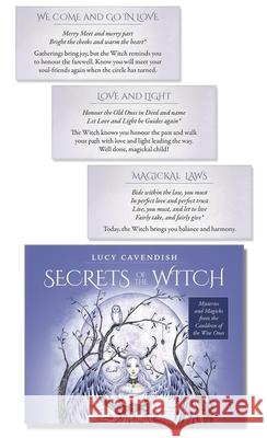 Secrets of the Witch Affirmation Deck: Magickal Inspiration for Everyday Enchantment Lucy Cavendish 9780738767550