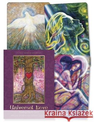 Universal Love Healing Oracle Cards: Special 20th Anniversary Edition Toni Carmine Salerno 9780738771649 Llewellyn Publications