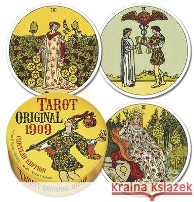 Tarot Original 1909 Circular Deck Arthur Edward Waite Pamela Colman Smith Sasha Graham 9780738772141