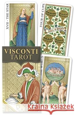 Visconti Tarot Mini Lo Scarabeo 9780738773087 Llewellyn Publications