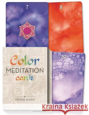 Color Meditation Cards Silvana Alasia 9780738775937 Llewellyn Publications