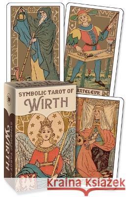 Symbolic Tarot of Wirth Mini Oswald Wirth Mirko Negri 9780738777870 Llewellyn Publications