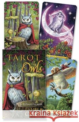 Tarot of the Owls Mini Deck Pamela Chen Elisabeth Alba 9780738779898 Llewellyn Publications