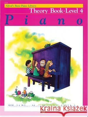 Alfred's Basic Piano Course Theory Willard Palmer Morton Manus Amanda Lethco 9780739007440