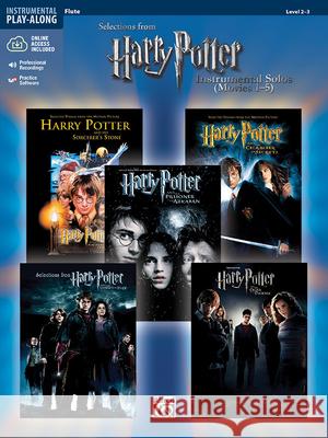 Harry Potter Instrumental Solos (Movies 1-5): Flute, Book & Audio/Software [With CD] Galliford, Bill 9780739049884 Alfred Publishing Company
