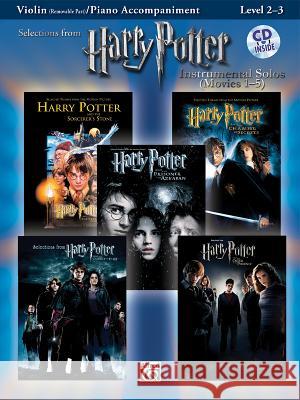 Harry Potter Instrumental Solos for Strings (Movies 1-5): Violin, Book & Online Audio/Software [With CD] Galliford, Bill 9780739049969 Alfred Publishing Company