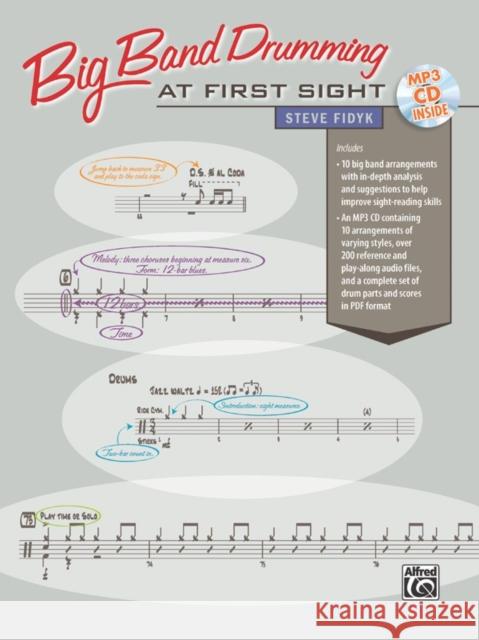 BIG BAND DRUMMING AT FIRST SIGHT STEVE FIDYK 9780739078822 ALFRED PUBLISHING CO.(UK)LTD