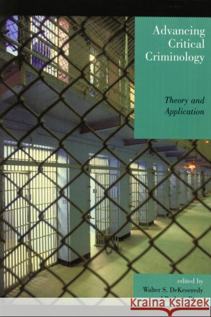 Advancing Critical Criminology: Theory and Application Dekeseredy, Walter S. 9780739112526
