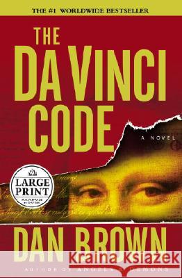 The Da Vinci Code Dan Brown 9780739326749 Random House Large Print Publishing