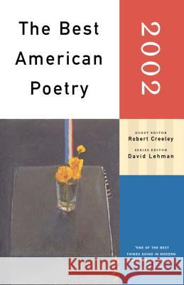 The Best American Poetry Creeley, Robert 9780743203869 Scribner Book Company