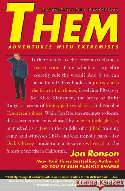 Them: Adventures with Extremists Jon Ronson 9780743233217 Simon & Schuster