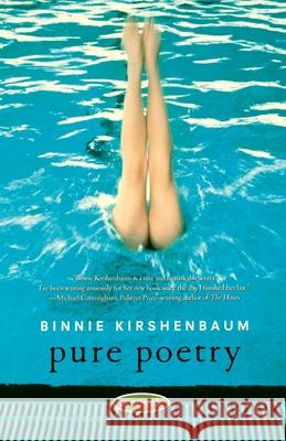 Pure Poetry Kirshenbaum, Binnie 9780743241823