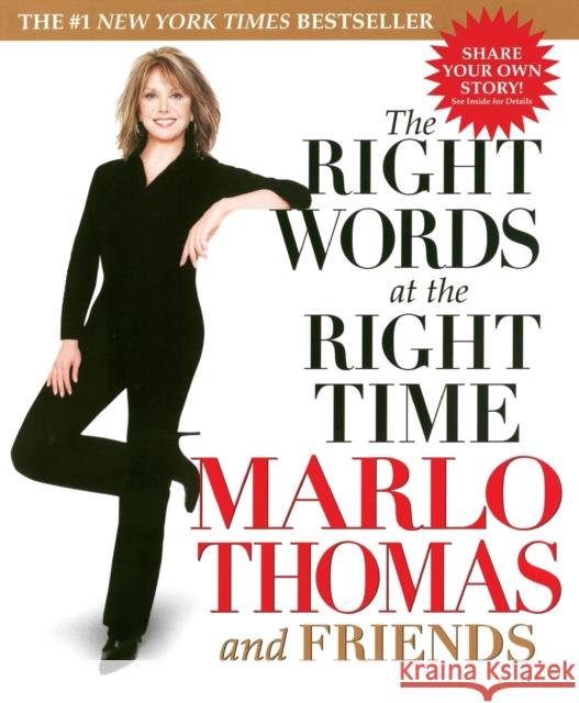 The Right Words at the Right Time Marlo Thomas 9780743446501