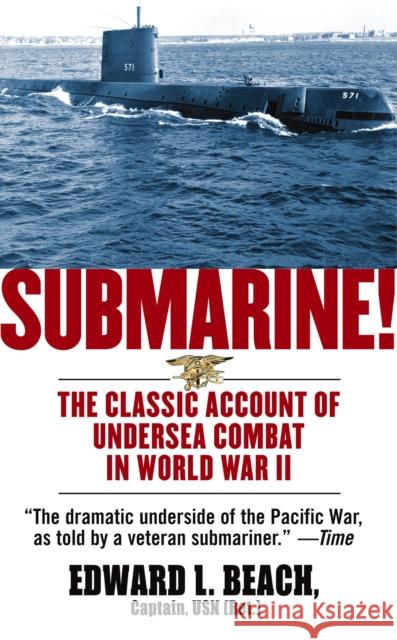 Submarine! Edward L., Jr. Beach 9780743487993 Pocket Star Books