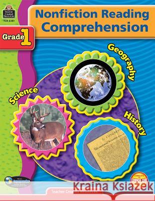 Nonfiction Reading Comprehension Grade 1 Debra Housel 9780743933810 Teacher Created Resources