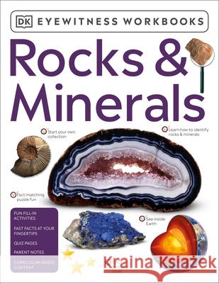 Eyewitness Workbooks Rocks & Minerals DK 9780744034554 DK Publishing (Dorling Kindersley)