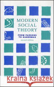Modern Social Theory Ian Craib   9780745010885 Prentice-Hall