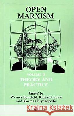 Open Marxism: Theory and Practice Bonefeld, Werner 9780745305912