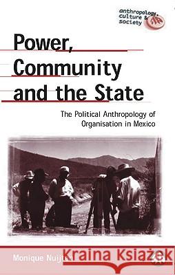 Power, Community and the State: The Political Anthropology of Organisation in Mexico Monique Nuijten 9780745319469 Pluto Press (UK)