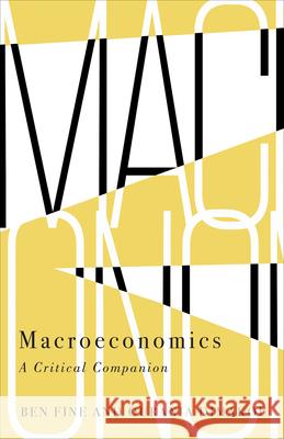 Macroeconomics: A Critical Companion Ben Fine 9780745336824 Pluto Press (UK)