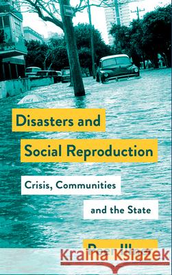 Disasters and Social Reproduction: Crisis Response between the State and Community Illner, Peer 9780745339559 Pluto Press (UK)