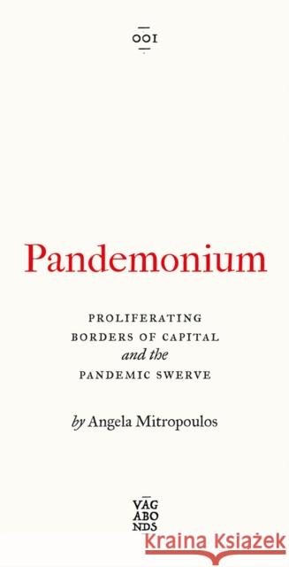 Pandemonium: The Proliferating Borders of Capital and the Pandemic Swerve Angela Mitropoulos 9780745343303 Pluto Press (UK)