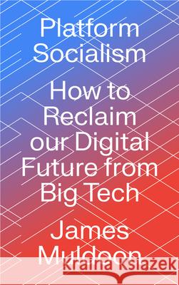 Platform Socialism: How to Reclaim our Digital Future from Big Tech Muldoon, James 9780745346960 Pluto Press (UK)