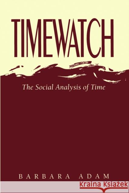 Timewatch: Imprisonment, Detention and Torture in Europe Today Adam, Barbara 9780745614618 Polity Press