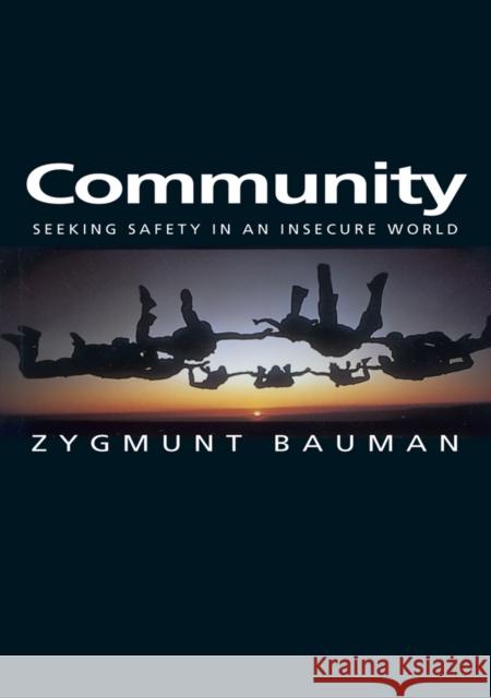 Community Bauman, Zygmunt 9780745626345