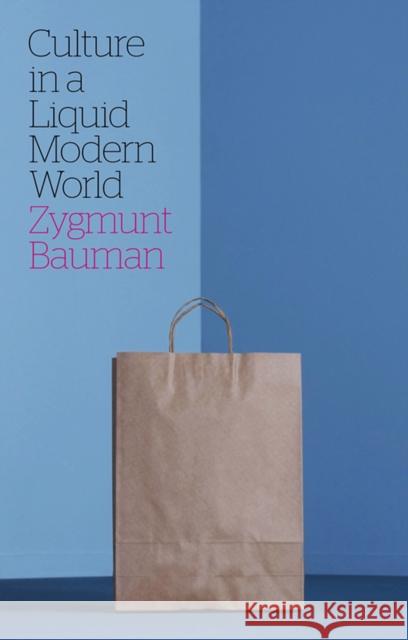 Culture in a Liquid Modern World Bauman, Zygmunt 9780745653556 BLACKWELL PUBL