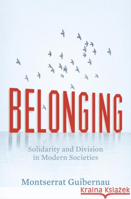 Belonging: Solidarity and Division in Modern Societies Guibernau, Montserrat 9780745655062