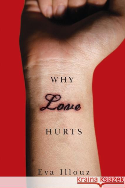 Why Love Hurts: A Sociological Explanation Illouz, Eva 9780745671079