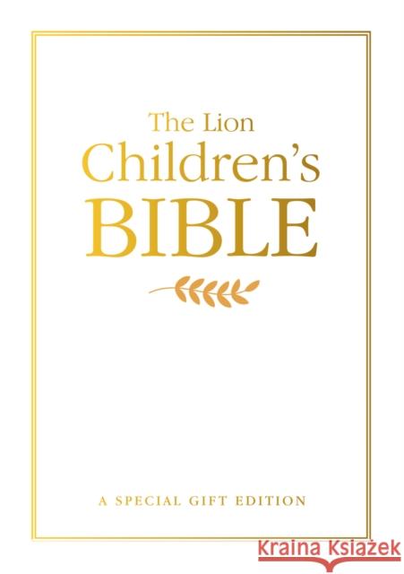 The Lion Children's Bible Gift edition Pat Alexander 9780745979366 Lion Hudson Ltd