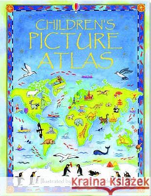 Children's Picture Atlas Ruth Brocklehurst 9780746047132 Usborne Publishing Ltd