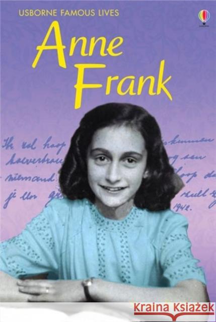 Anne Frank Susanna Davidson 9780746068182